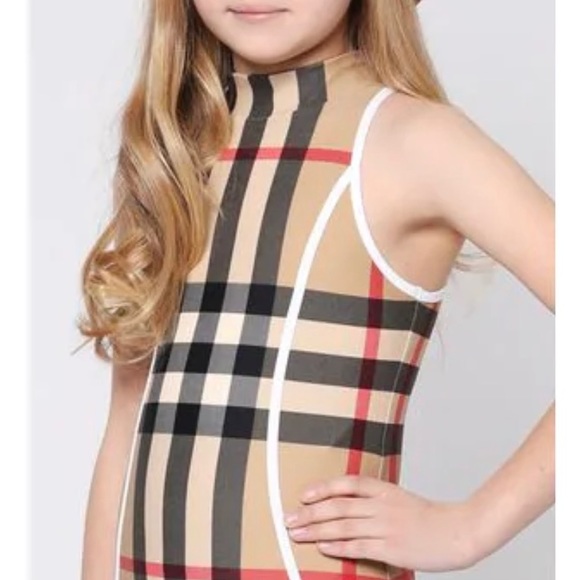 Burberry Vintage Check Swimsuit - Picture 3 of 16